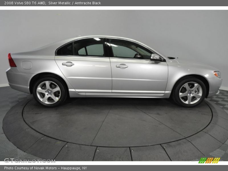 Silver Metallic / Anthracite Black 2008 Volvo S80 T6 AWD