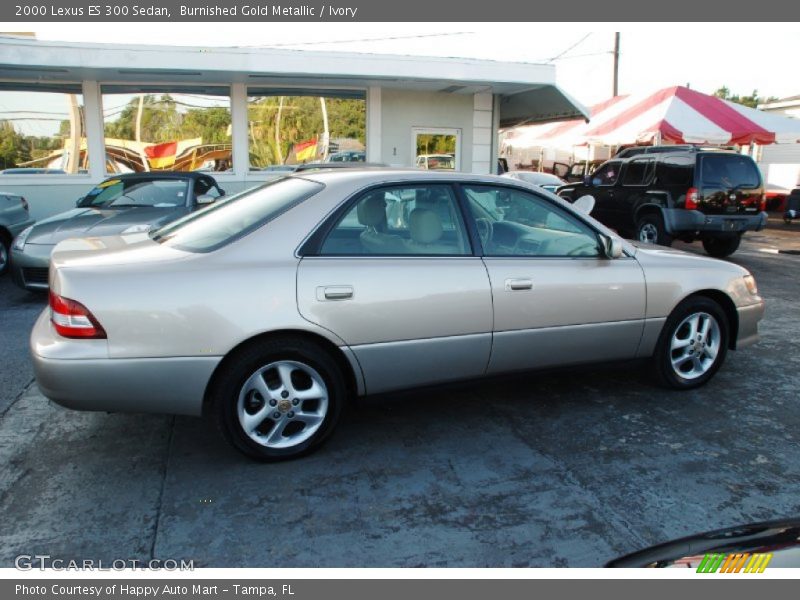 Burnished Gold Metallic / Ivory 2000 Lexus ES 300 Sedan