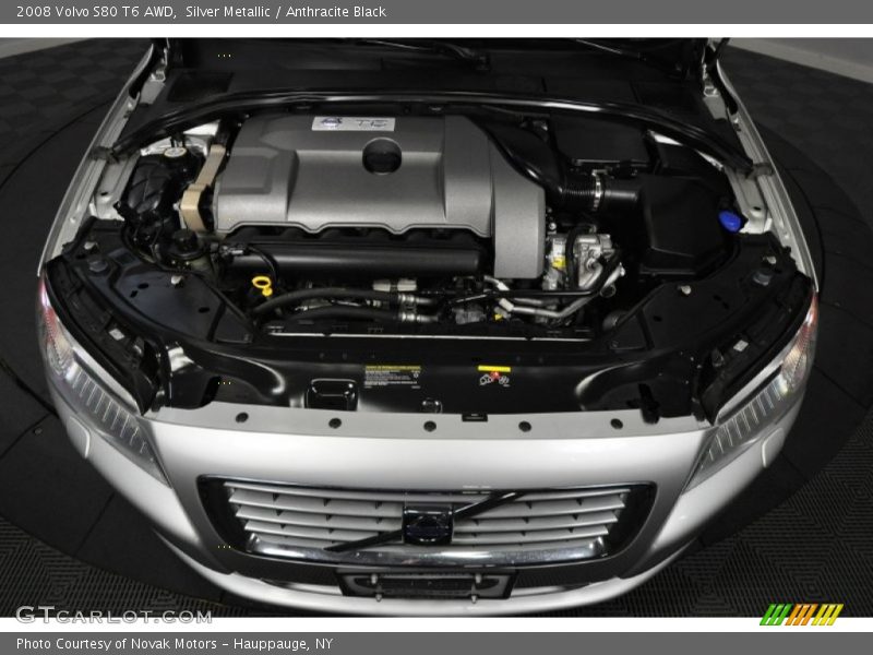 Silver Metallic / Anthracite Black 2008 Volvo S80 T6 AWD