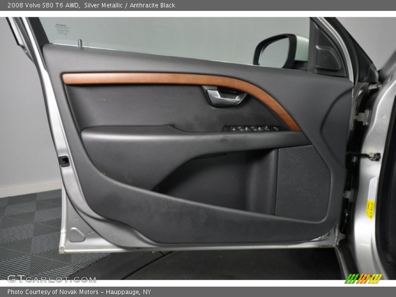 Silver Metallic / Anthracite Black 2008 Volvo S80 T6 AWD