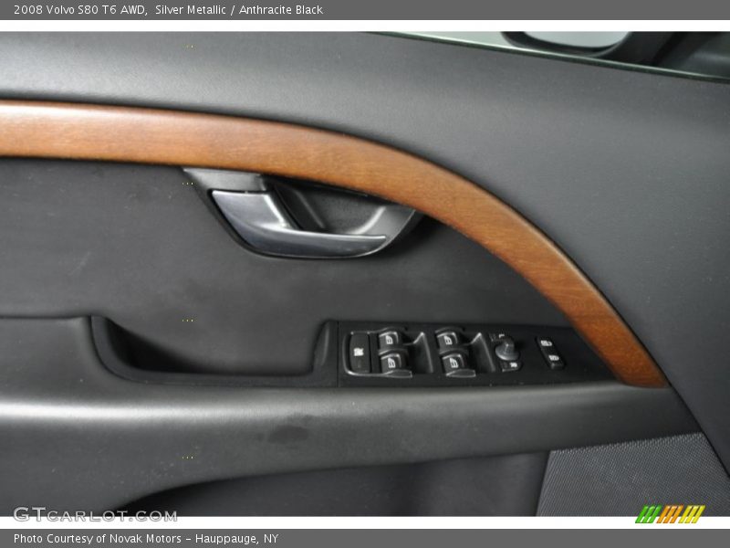 Silver Metallic / Anthracite Black 2008 Volvo S80 T6 AWD