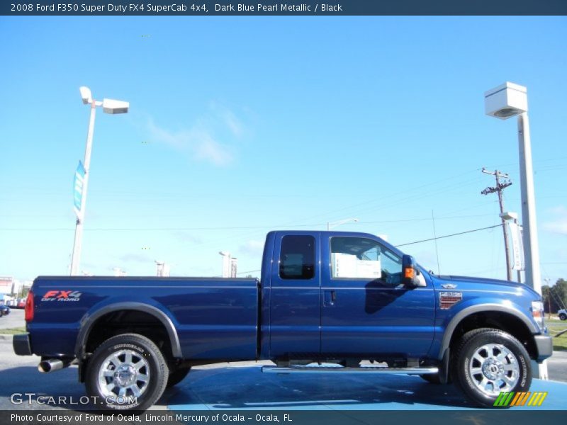  2008 F350 Super Duty FX4 SuperCab 4x4 Dark Blue Pearl Metallic