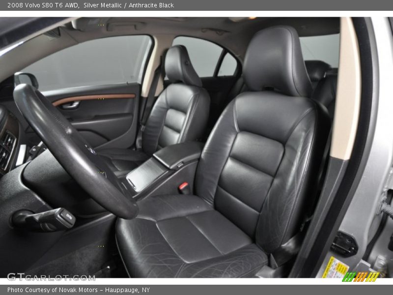 Silver Metallic / Anthracite Black 2008 Volvo S80 T6 AWD