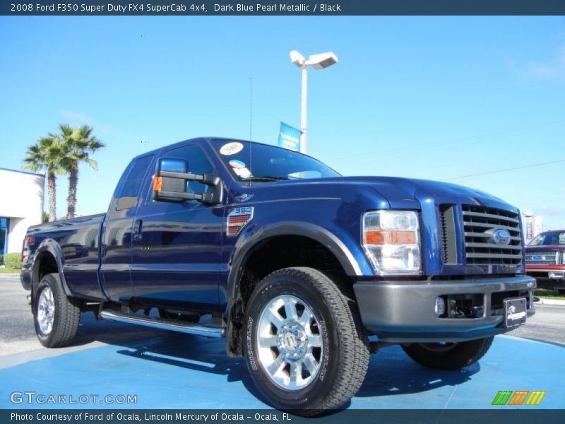 Front 3/4 View of 2008 F350 Super Duty FX4 SuperCab 4x4