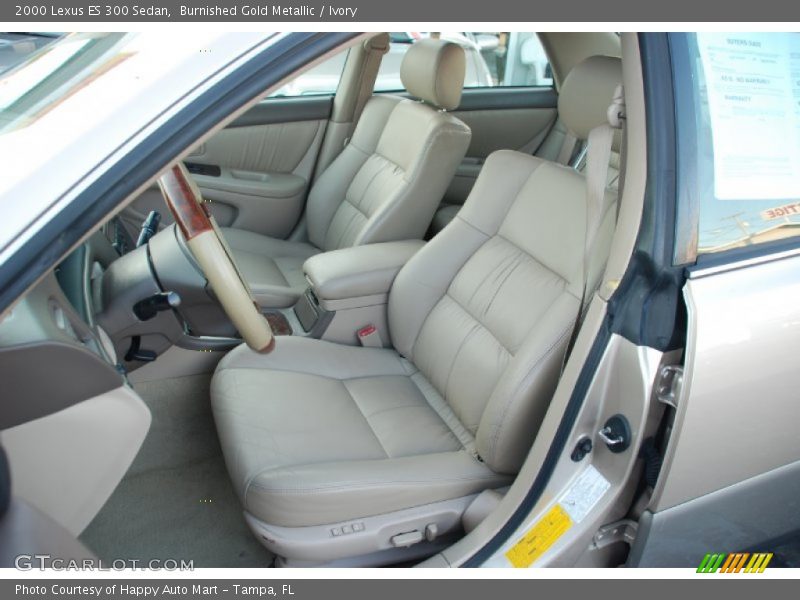 Burnished Gold Metallic / Ivory 2000 Lexus ES 300 Sedan