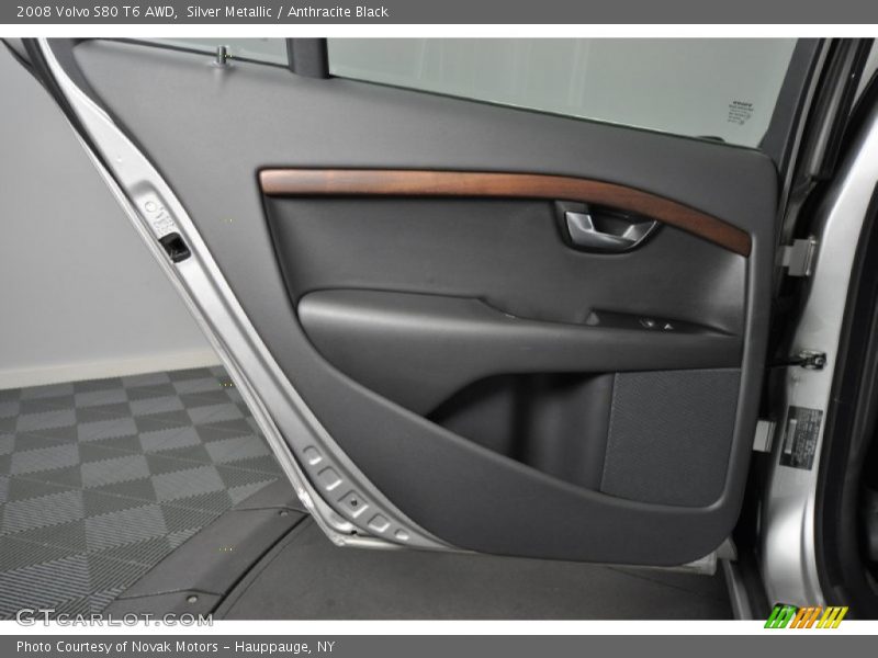 Silver Metallic / Anthracite Black 2008 Volvo S80 T6 AWD