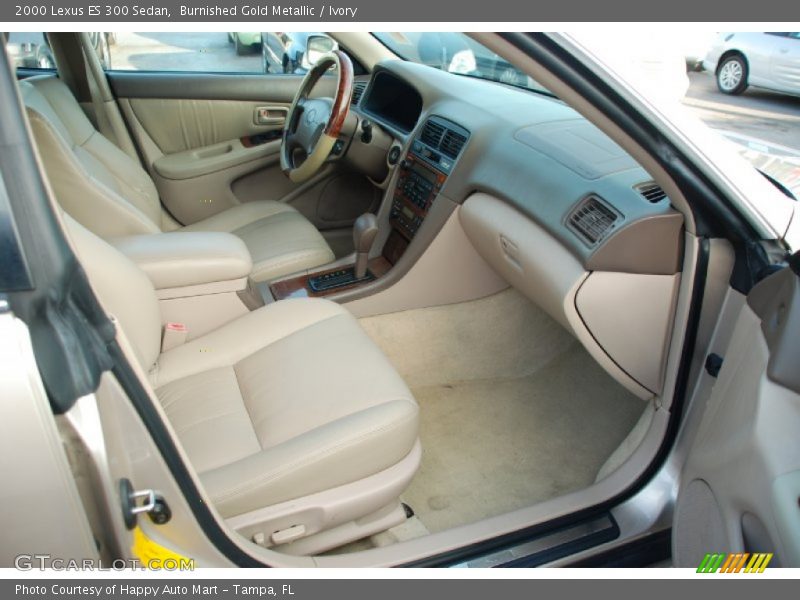 Burnished Gold Metallic / Ivory 2000 Lexus ES 300 Sedan