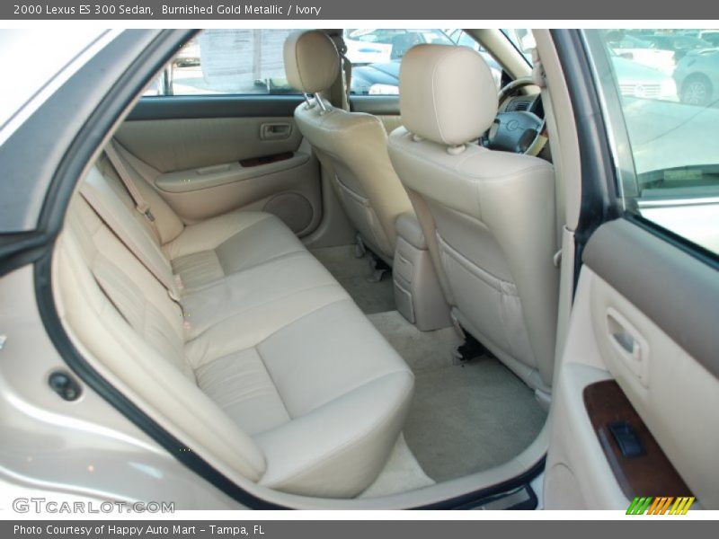 Burnished Gold Metallic / Ivory 2000 Lexus ES 300 Sedan