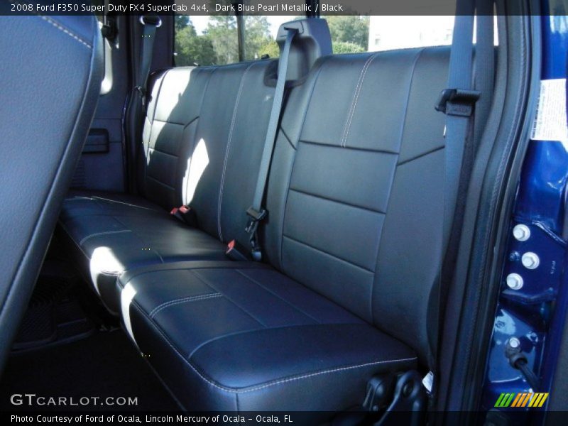 Back seat - 2008 Ford F350 Super Duty FX4 SuperCab 4x4