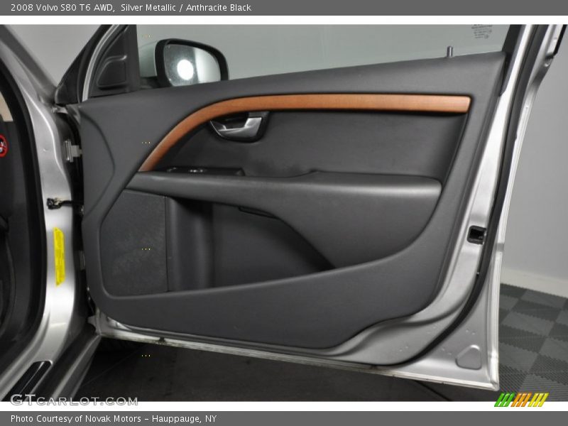 Silver Metallic / Anthracite Black 2008 Volvo S80 T6 AWD