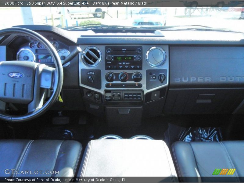 Dashboard of 2008 F350 Super Duty FX4 SuperCab 4x4