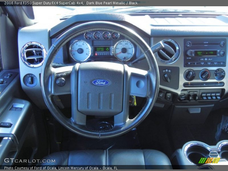  2008 F350 Super Duty FX4 SuperCab 4x4 Steering Wheel