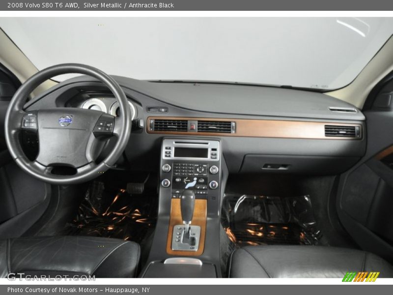 Silver Metallic / Anthracite Black 2008 Volvo S80 T6 AWD