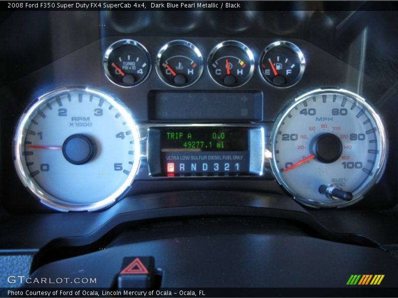  2008 F350 Super Duty FX4 SuperCab 4x4 FX4 SuperCab 4x4 Gauges