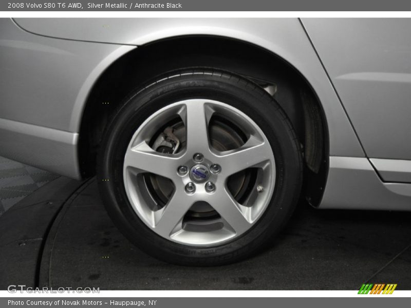 Silver Metallic / Anthracite Black 2008 Volvo S80 T6 AWD