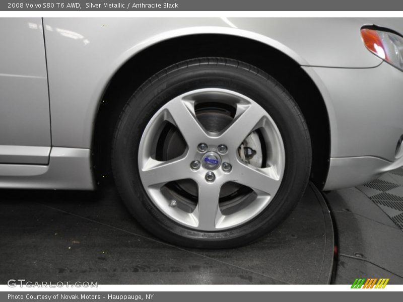 Silver Metallic / Anthracite Black 2008 Volvo S80 T6 AWD