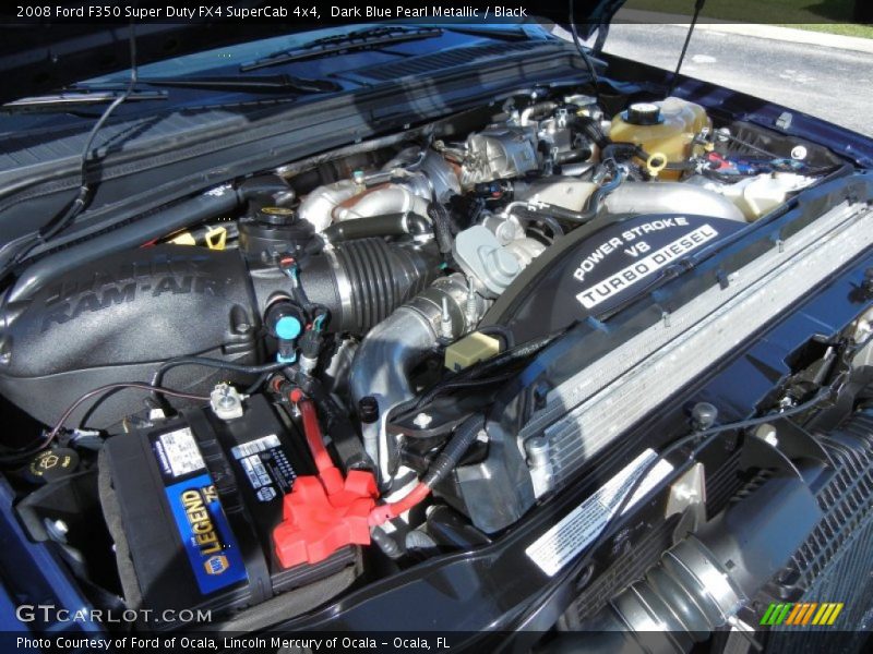  2008 F350 Super Duty FX4 SuperCab 4x4 Engine - 6.4L 32V Power Stroke Turbo Diesel V8