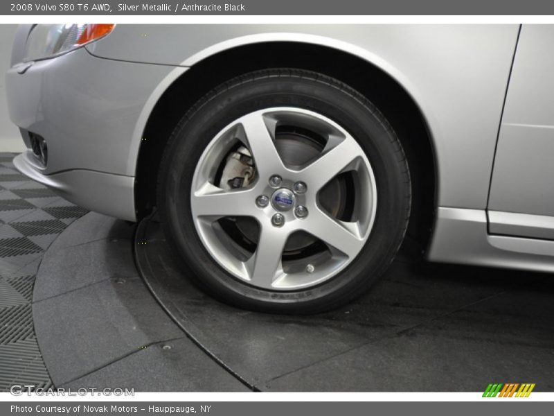 Silver Metallic / Anthracite Black 2008 Volvo S80 T6 AWD