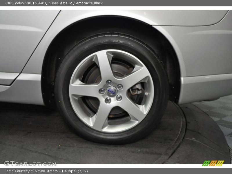 Silver Metallic / Anthracite Black 2008 Volvo S80 T6 AWD