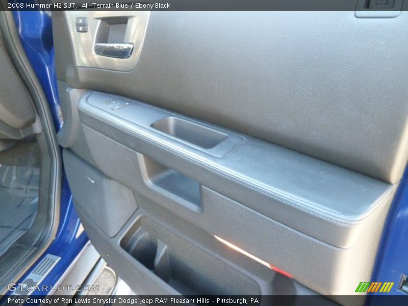 All-Terrain Blue / Ebony Black 2008 Hummer H2 SUT