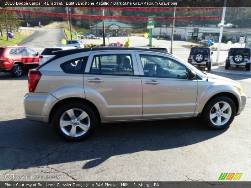 Light Sandstone Metallic / Dark Slate Gray/Medium Graystone 2010 Dodge Caliber Mainstreet