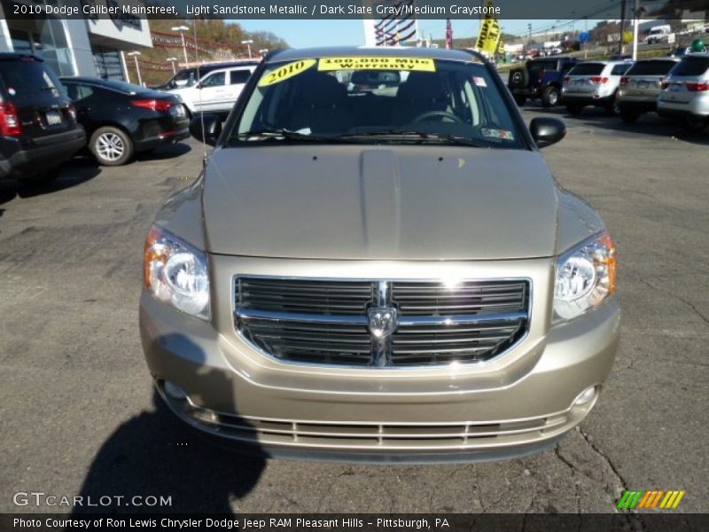 Light Sandstone Metallic / Dark Slate Gray/Medium Graystone 2010 Dodge Caliber Mainstreet