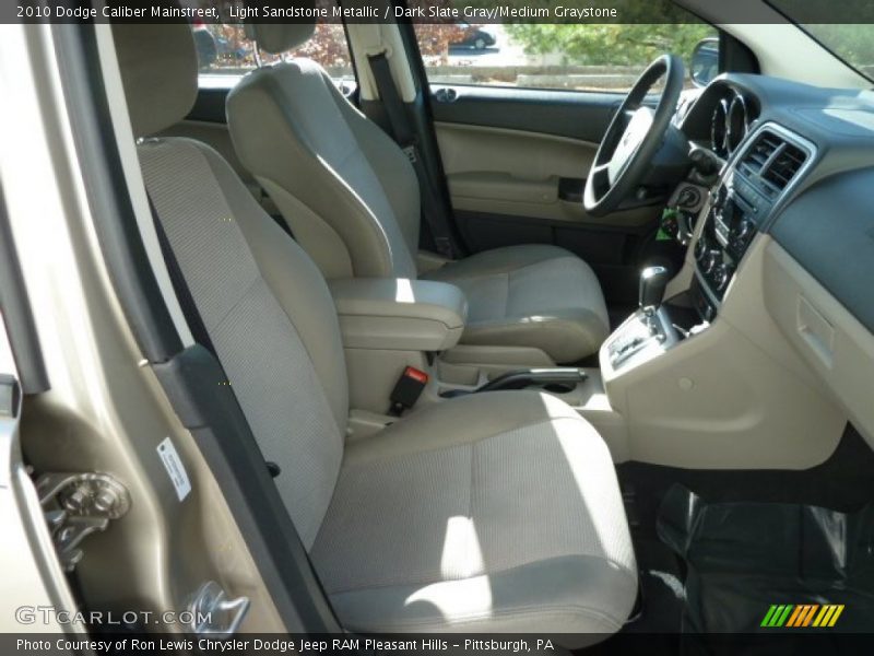 Light Sandstone Metallic / Dark Slate Gray/Medium Graystone 2010 Dodge Caliber Mainstreet