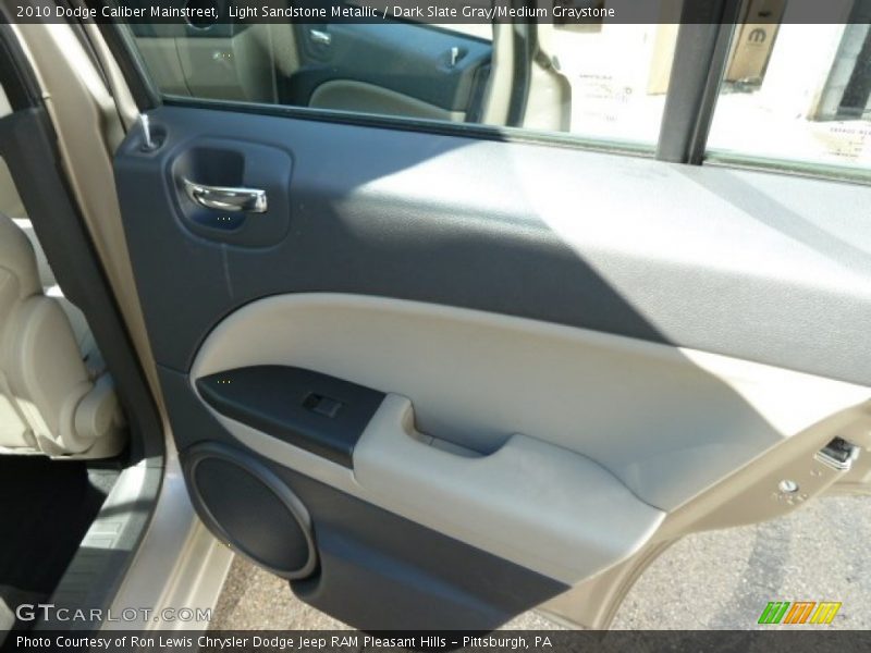 Light Sandstone Metallic / Dark Slate Gray/Medium Graystone 2010 Dodge Caliber Mainstreet