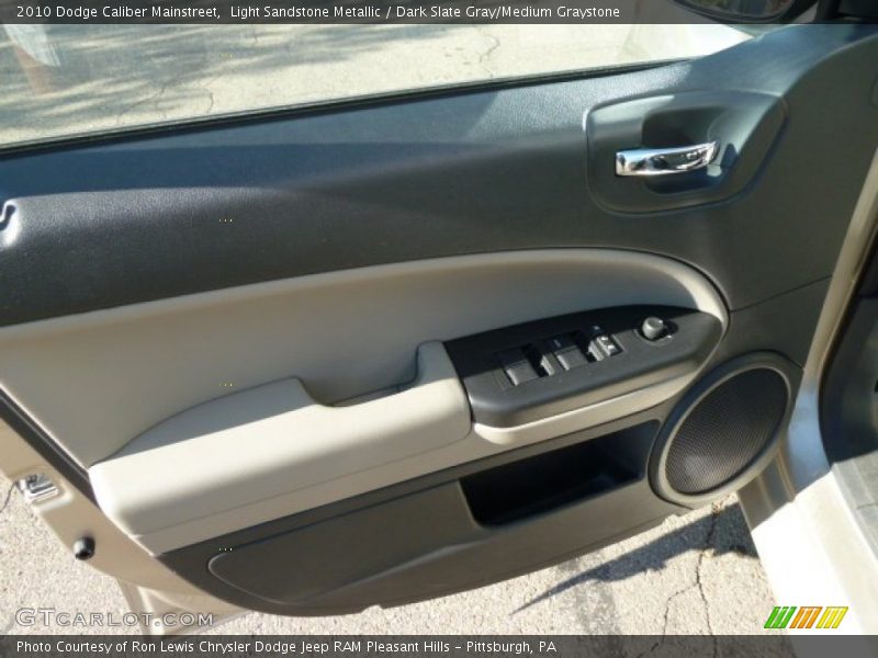 Light Sandstone Metallic / Dark Slate Gray/Medium Graystone 2010 Dodge Caliber Mainstreet