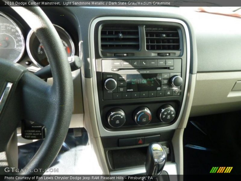 Light Sandstone Metallic / Dark Slate Gray/Medium Graystone 2010 Dodge Caliber Mainstreet