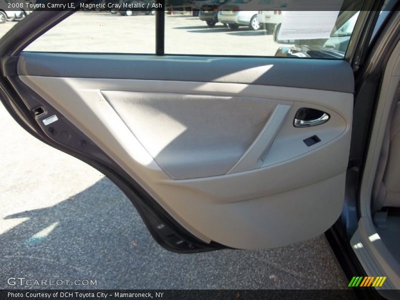 Magnetic Gray Metallic / Ash 2008 Toyota Camry LE