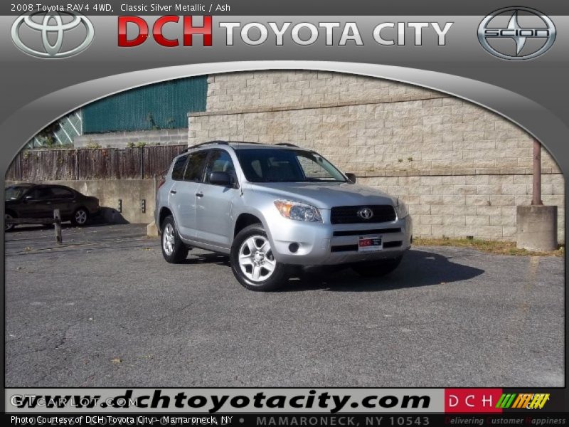Classic Silver Metallic / Ash 2008 Toyota RAV4 4WD