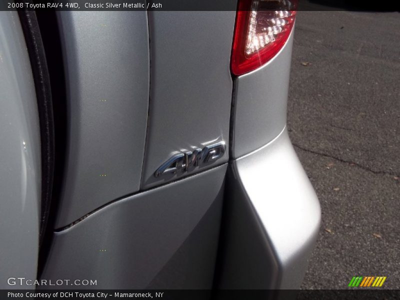Classic Silver Metallic / Ash 2008 Toyota RAV4 4WD