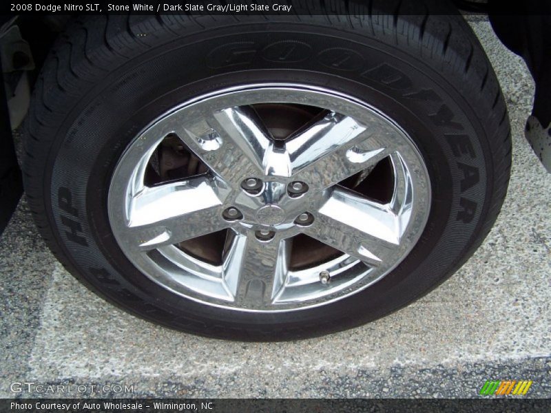 Stone White / Dark Slate Gray/Light Slate Gray 2008 Dodge Nitro SLT