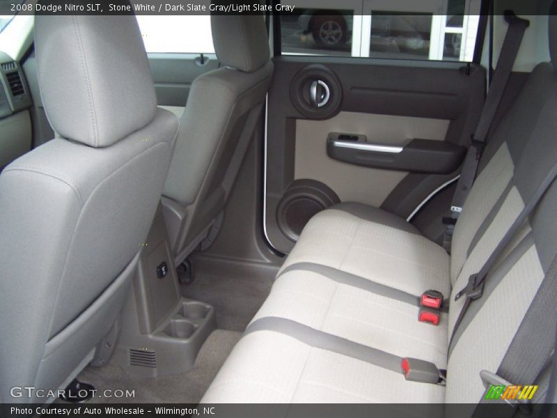 Stone White / Dark Slate Gray/Light Slate Gray 2008 Dodge Nitro SLT