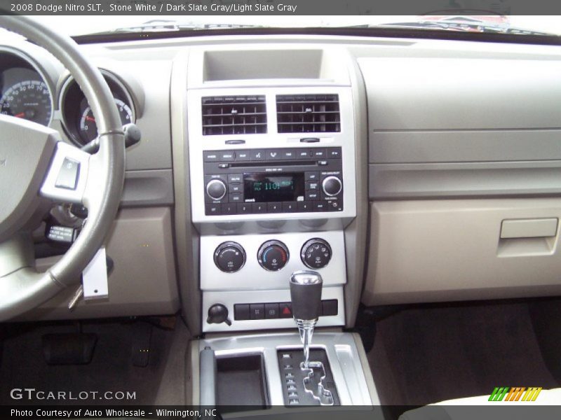 Stone White / Dark Slate Gray/Light Slate Gray 2008 Dodge Nitro SLT