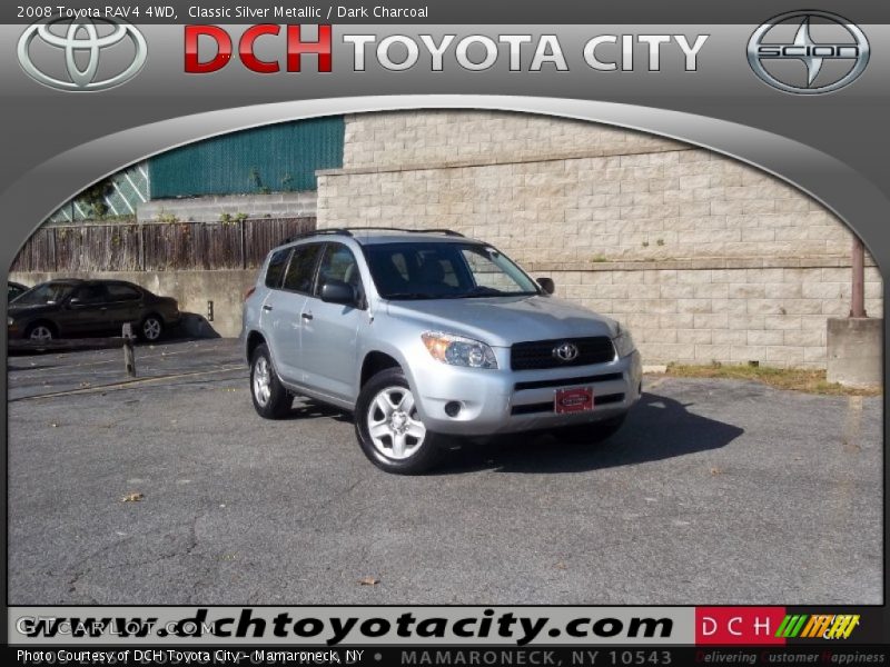 Classic Silver Metallic / Dark Charcoal 2008 Toyota RAV4 4WD