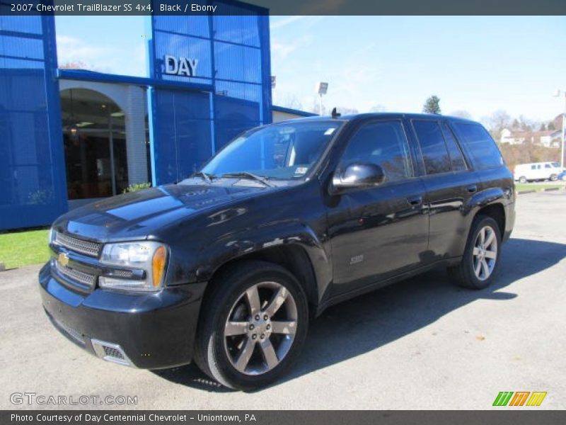 Black / Ebony 2007 Chevrolet TrailBlazer SS 4x4