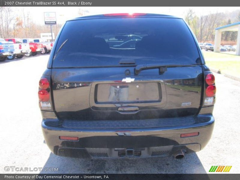 Black / Ebony 2007 Chevrolet TrailBlazer SS 4x4