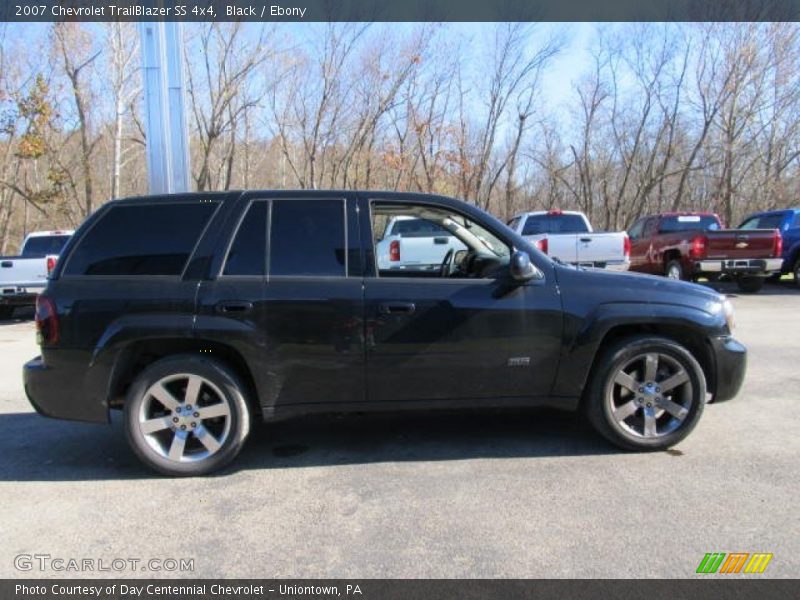 Black / Ebony 2007 Chevrolet TrailBlazer SS 4x4