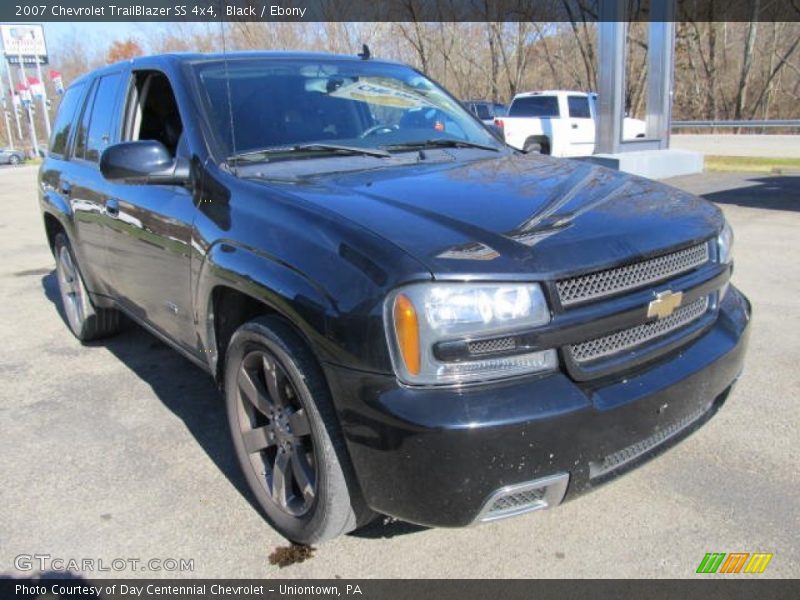 Black / Ebony 2007 Chevrolet TrailBlazer SS 4x4