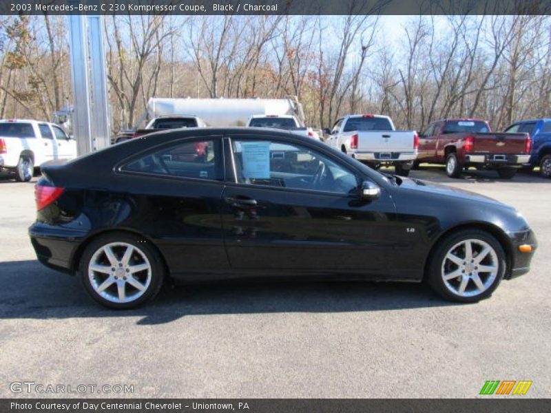 Black / Charcoal 2003 Mercedes-Benz C 230 Kompressor Coupe