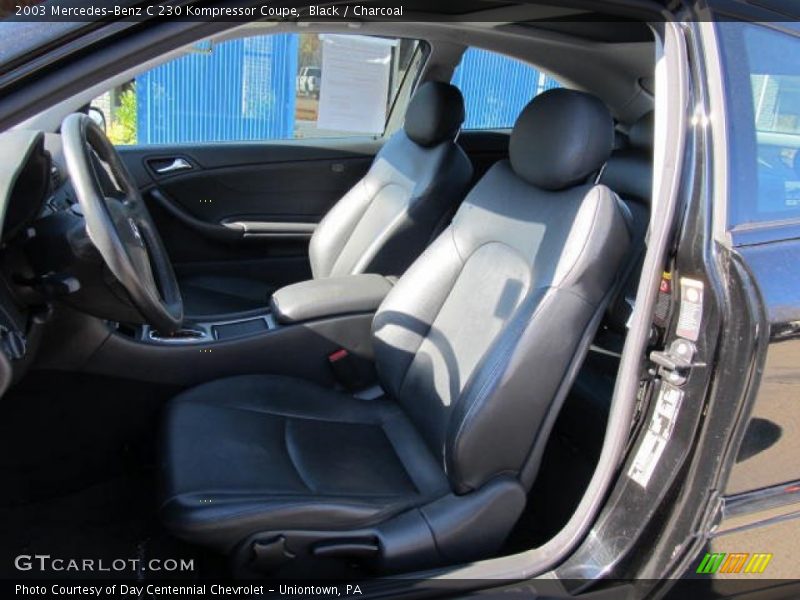 Black / Charcoal 2003 Mercedes-Benz C 230 Kompressor Coupe