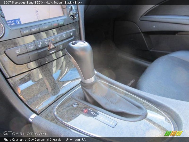 Black / Black 2007 Mercedes-Benz E 350 4Matic Sedan
