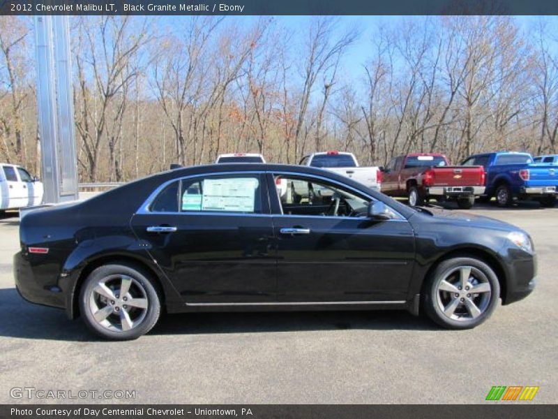 Black Granite Metallic / Ebony 2012 Chevrolet Malibu LT