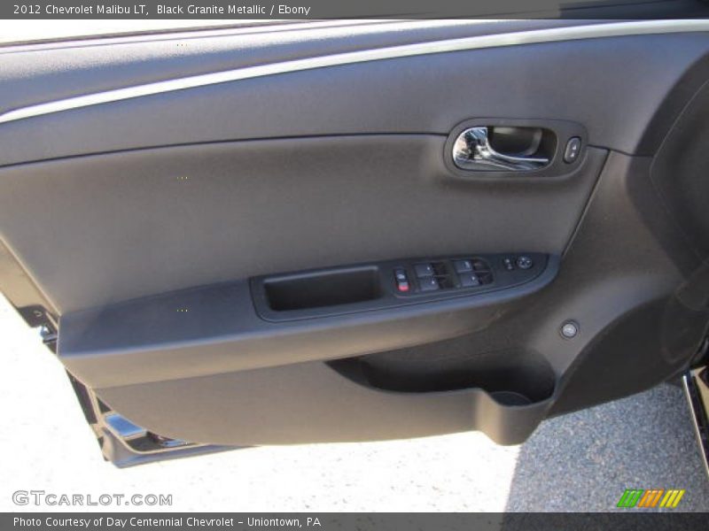Black Granite Metallic / Ebony 2012 Chevrolet Malibu LT