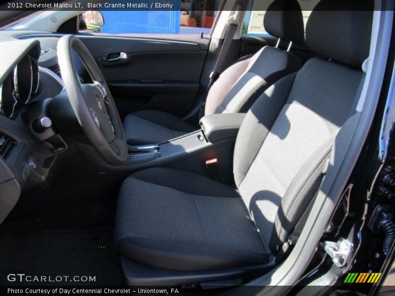 Black Granite Metallic / Ebony 2012 Chevrolet Malibu LT