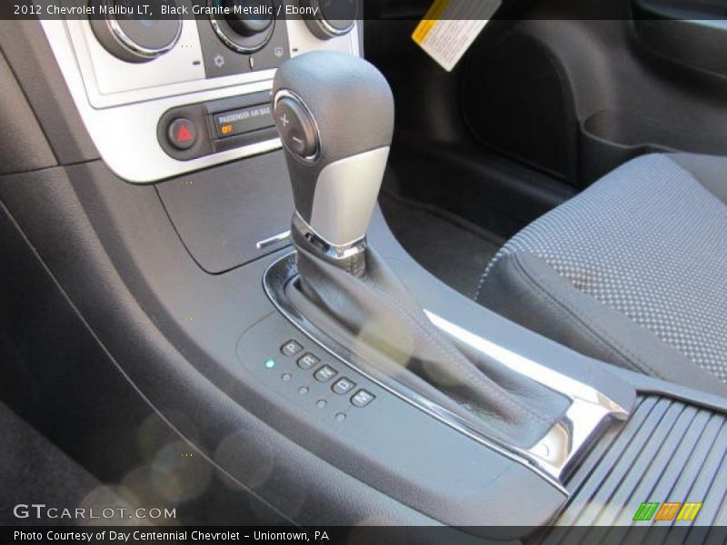 Black Granite Metallic / Ebony 2012 Chevrolet Malibu LT