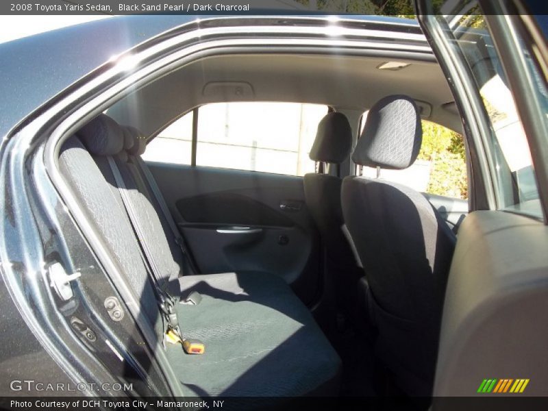 Black Sand Pearl / Dark Charcoal 2008 Toyota Yaris Sedan