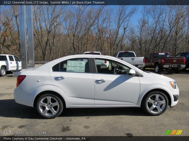  2012 Sonic LTZ Sedan Summit White